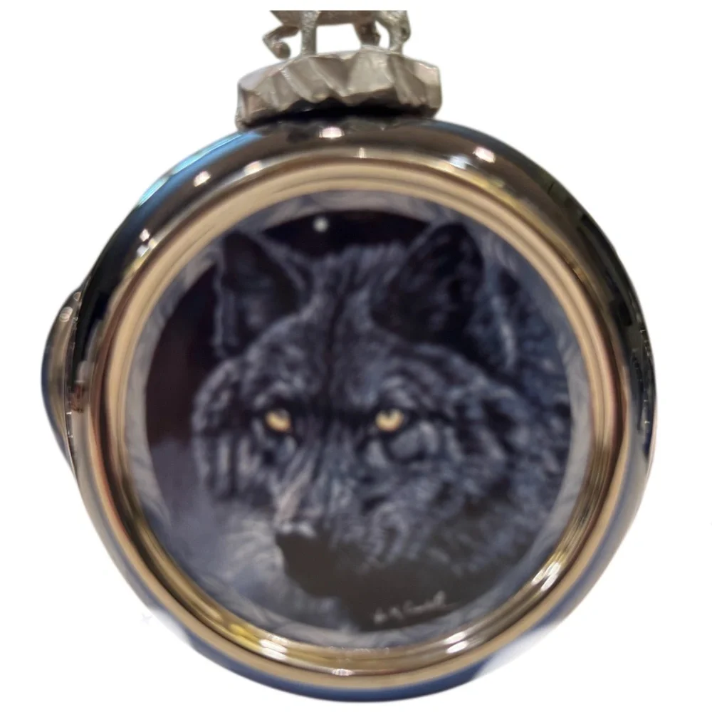 Bradford Exchange Wolf Series Ornaments - Picture 3 of 11